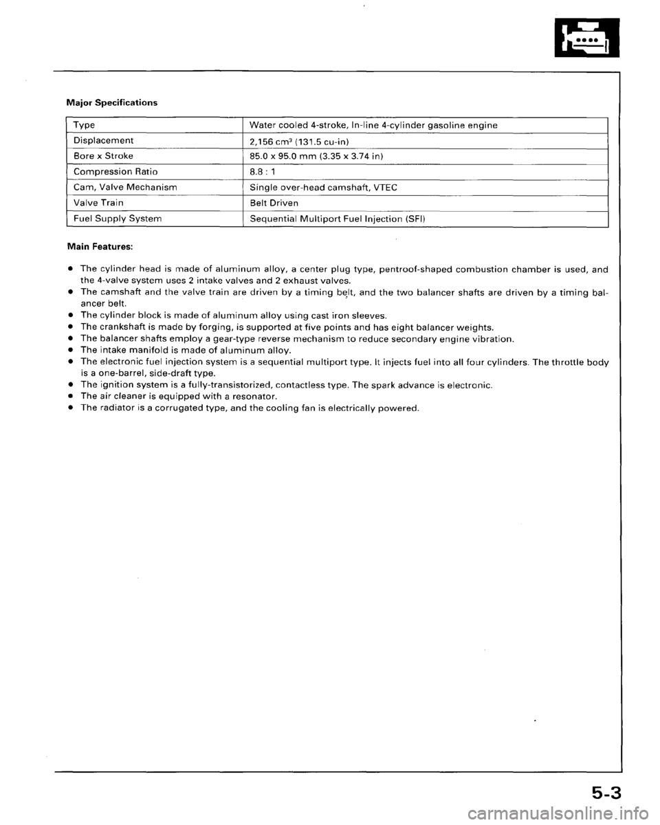 HONDA ACCORD 1995  Service Service Manual 