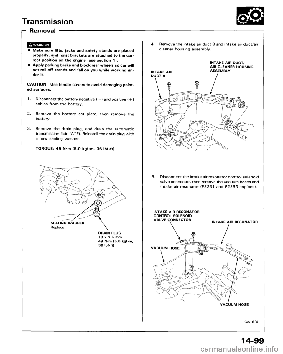HONDA ACCORD 1995 Service Repair Manual HONDA ACCORD 1995 Service Repair Manual