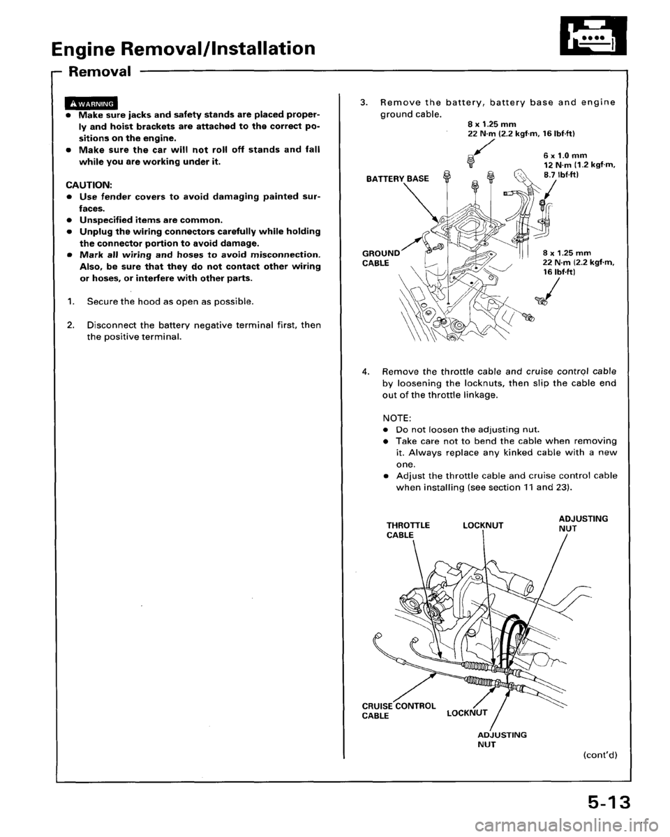 HONDA ACCORD 1995  Service Workshop Manual 