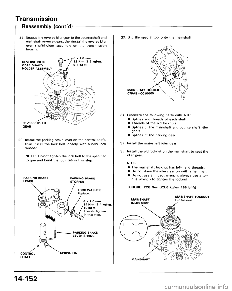 HONDA ACCORD 1995 Service Repair Manual HONDA ACCORD 1995 Service Repair Manual