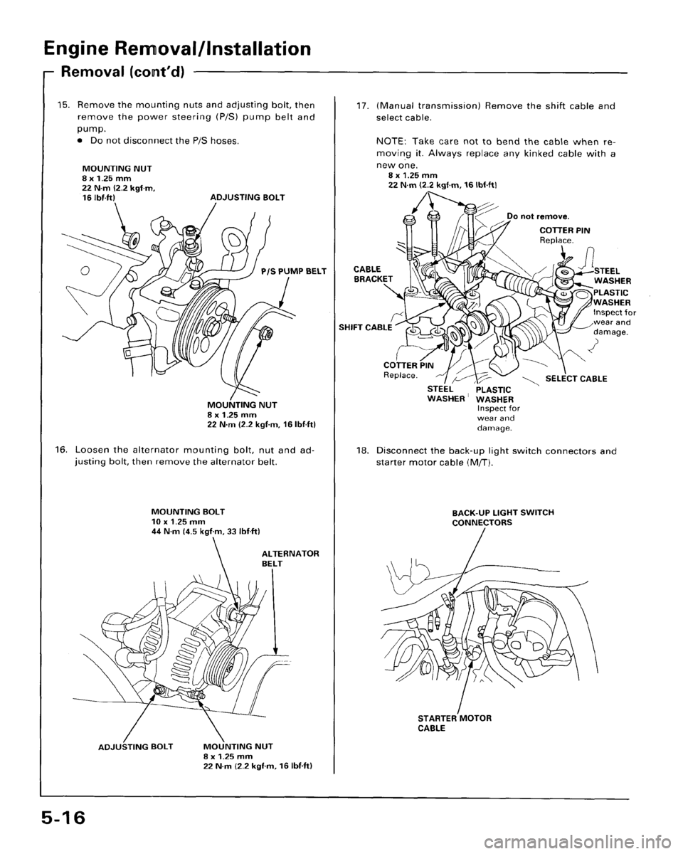 HONDA ACCORD 1995  Service Workshop Manual 