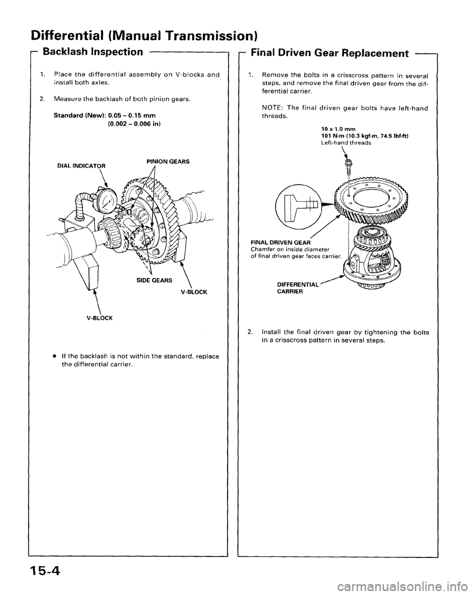 HONDA ACCORD 1995 Service Repair Manual HONDA ACCORD 1995 Service Repair Manual