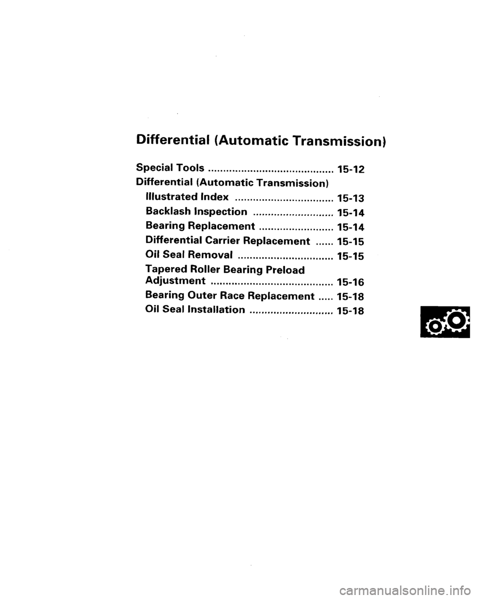 HONDA ACCORD 1995 Service Repair Manual HONDA ACCORD 1995 Service Repair Manual