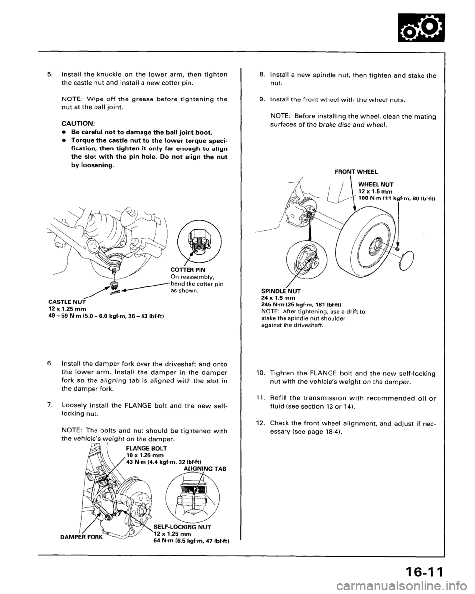 HONDA ACCORD 1995 Service Repair Manual HONDA ACCORD 1995 Service Repair Manual