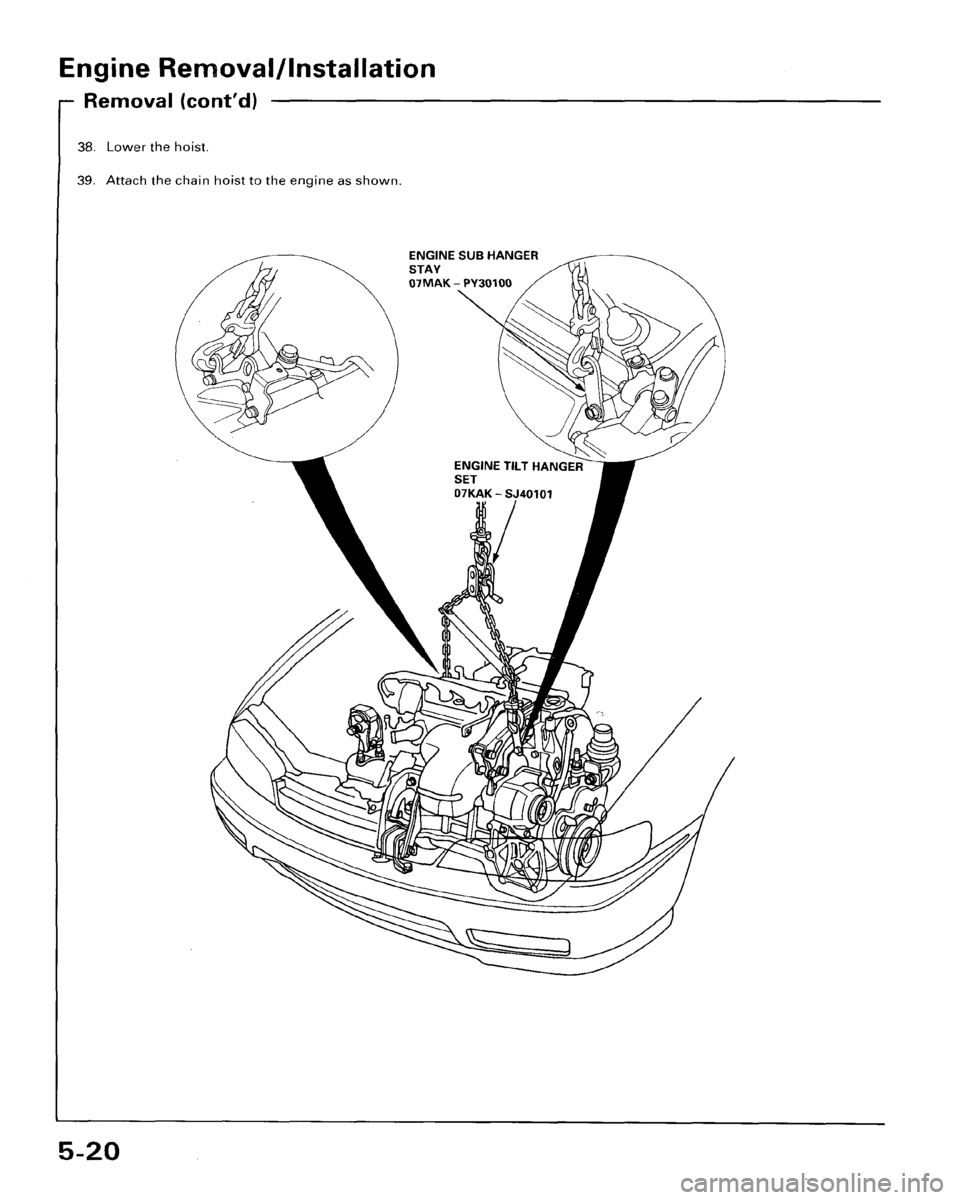 HONDA ACCORD 1995  Service Workshop Manual 
