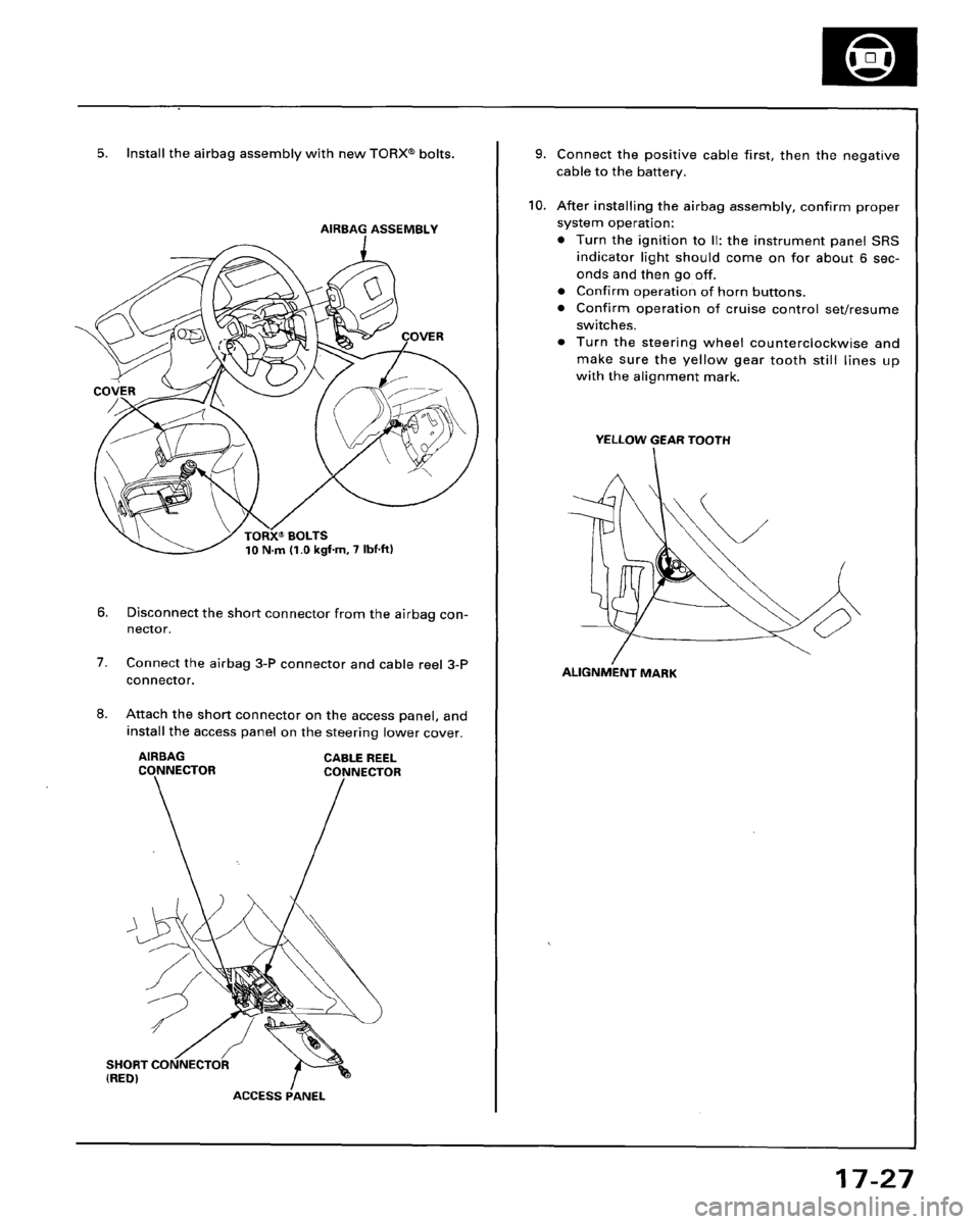 HONDA ACCORD 1995 Service Repair Manual HONDA ACCORD 1995 Service Repair Manual