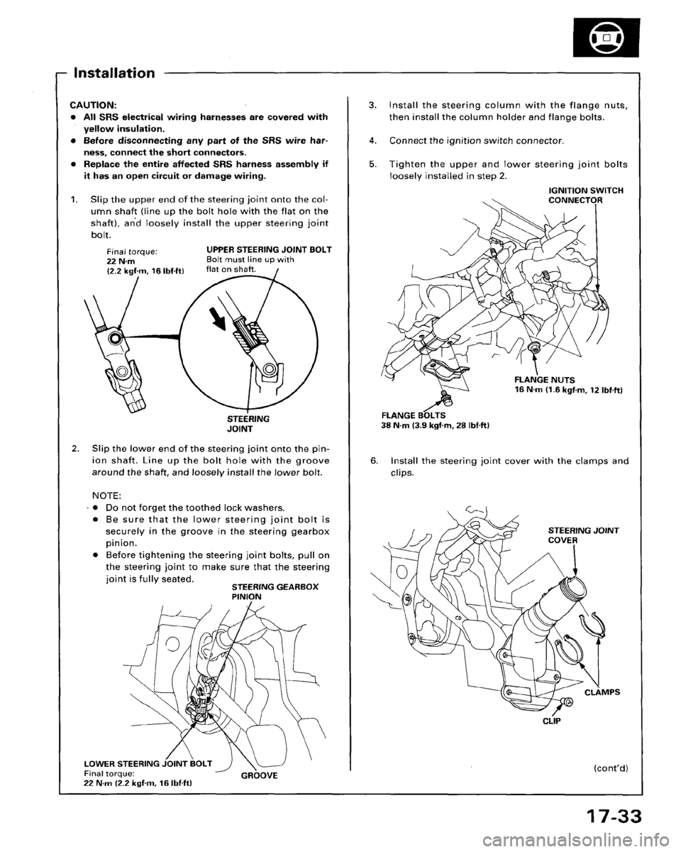 HONDA ACCORD 1995 Service Repair Manual HONDA ACCORD 1995 Service Repair Manual