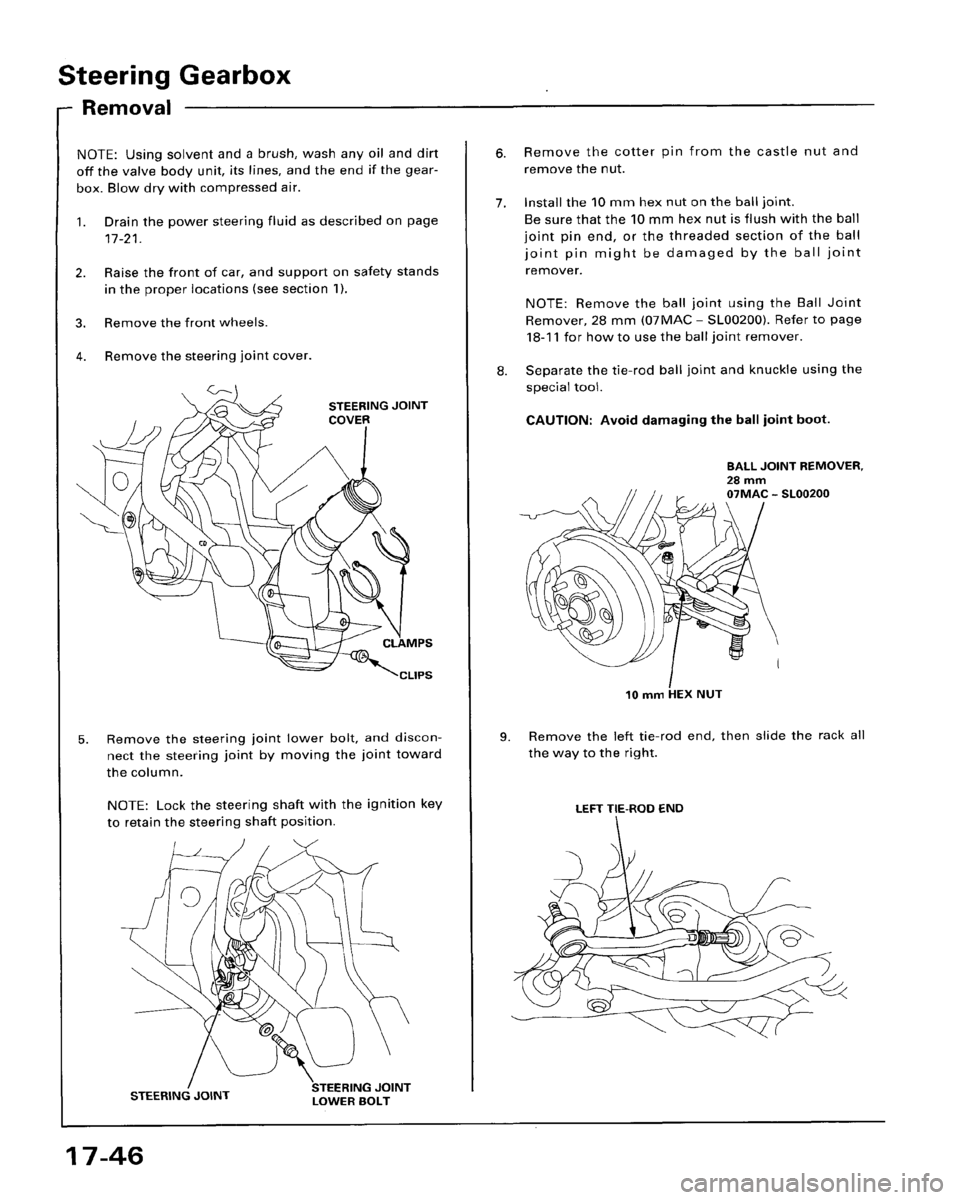 HONDA ACCORD 1995 Service Repair Manual HONDA ACCORD 1995 Service Repair Manual