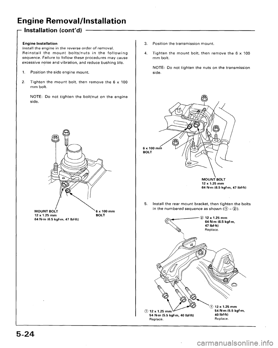 HONDA ACCORD 1995  Service Manual PDF 