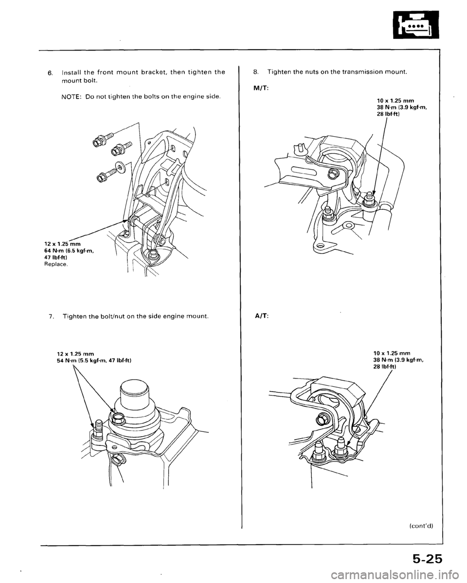 HONDA ACCORD 1995  Service Manual PDF 