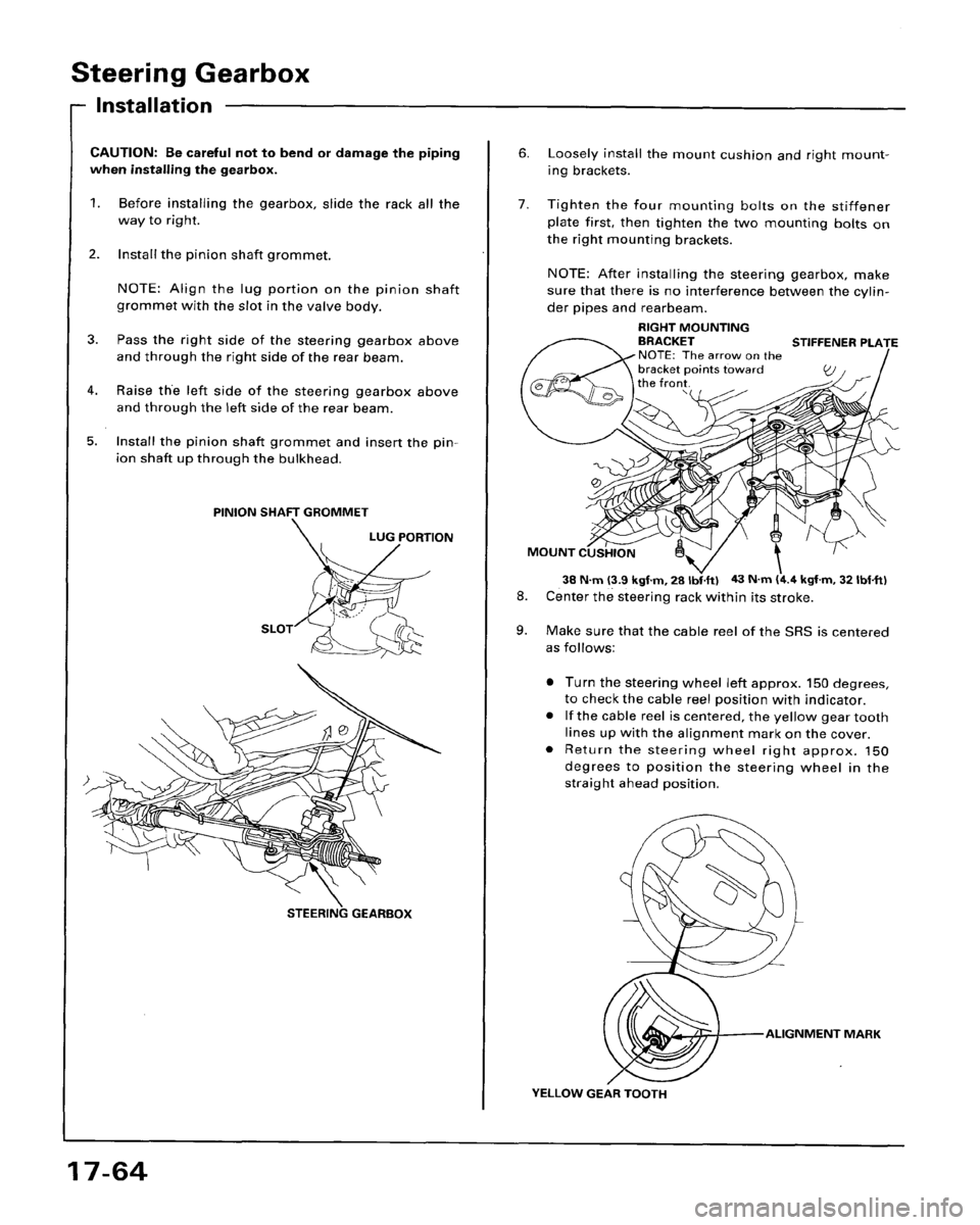 HONDA ACCORD 1995  Service Repair Manual 