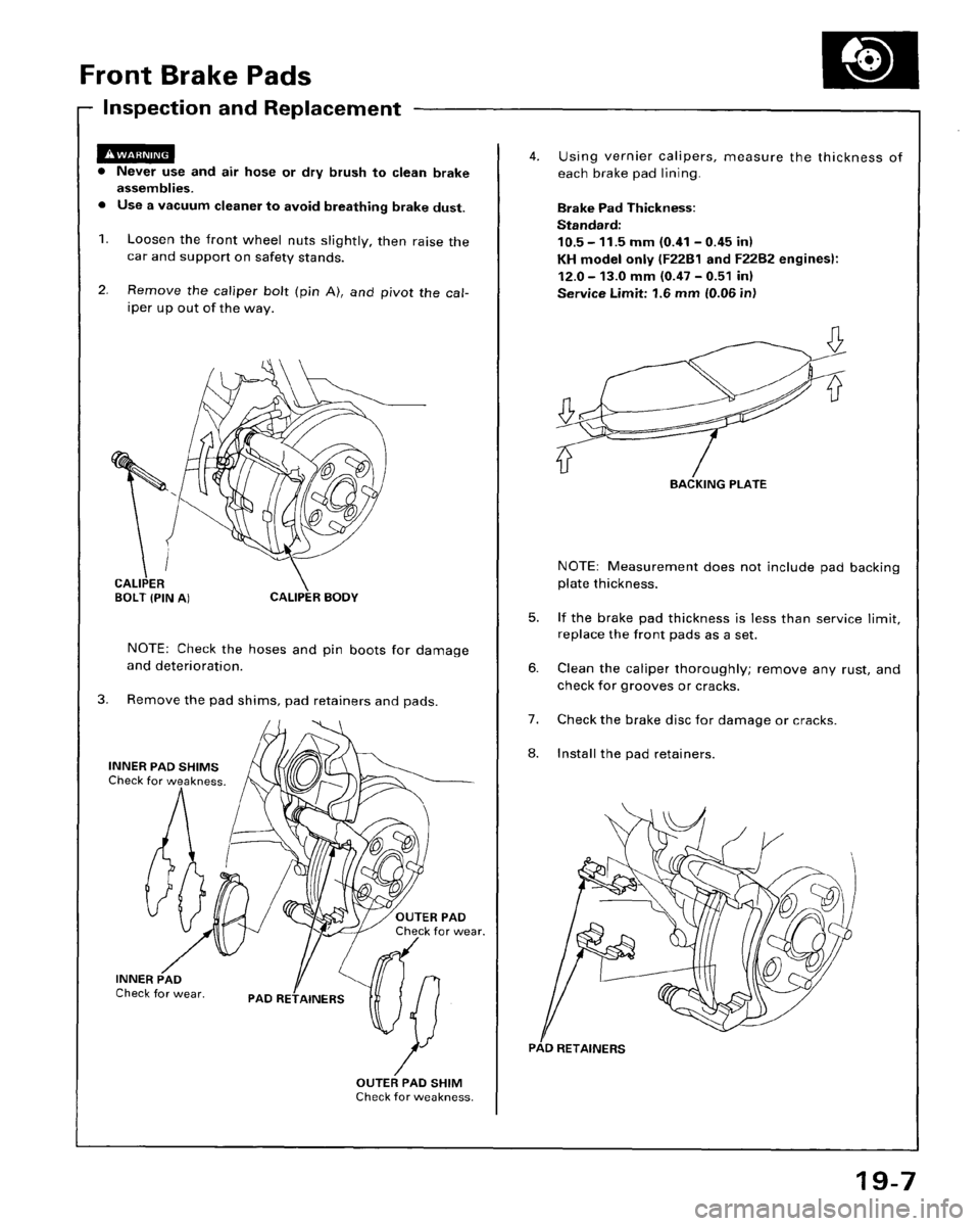 HONDA ACCORD 1995 Service Repair Manual HONDA ACCORD 1995 Service Repair Manual