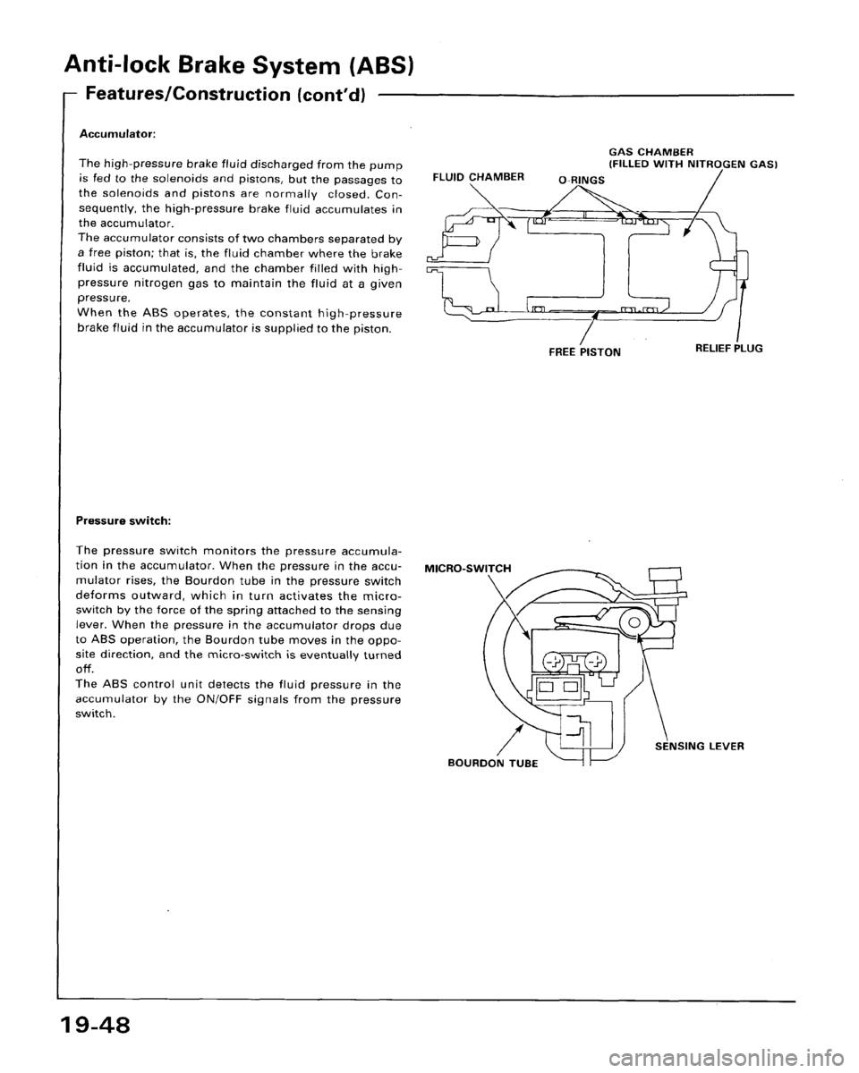 HONDA ACCORD 1995  Service Repair Manual 
