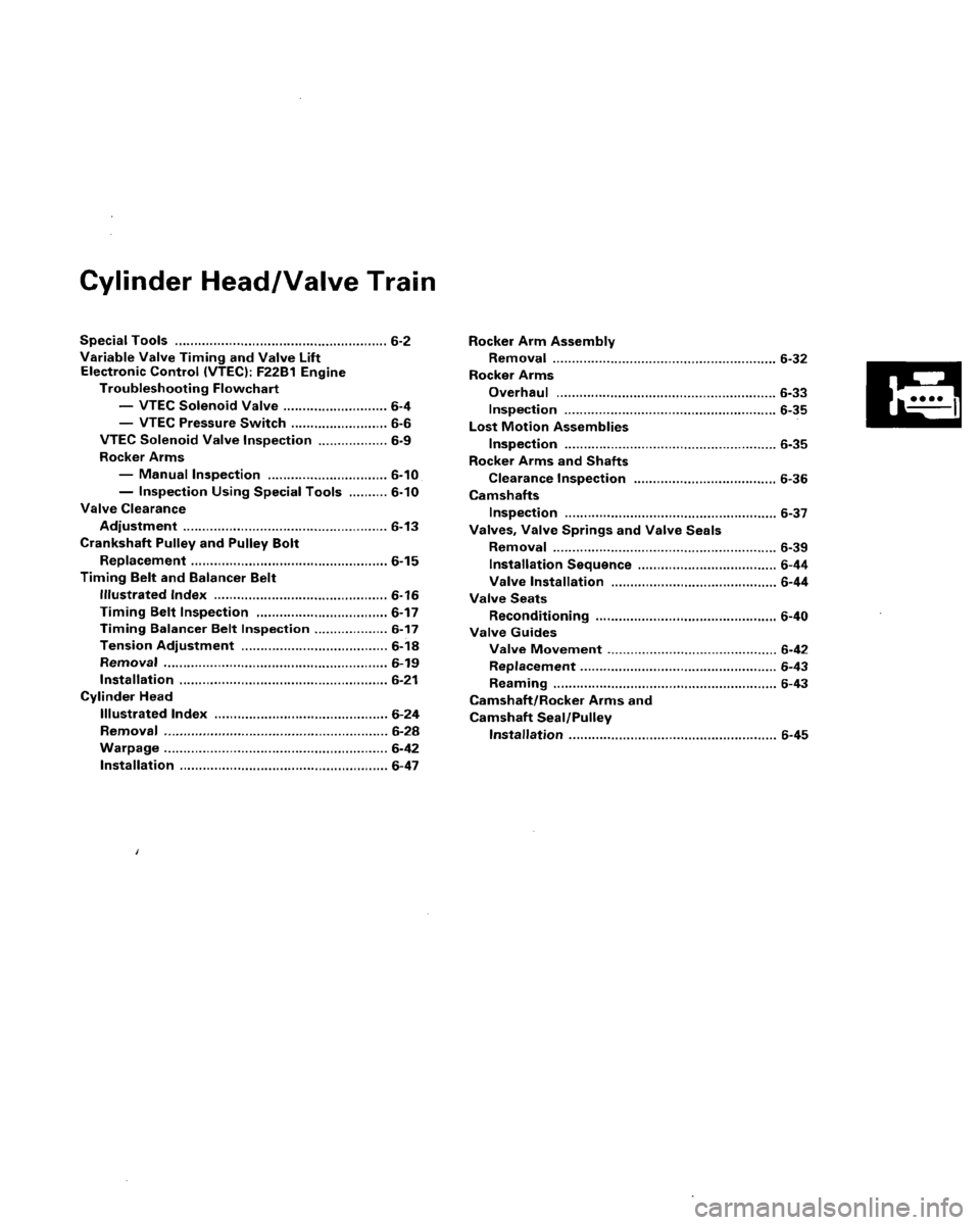 HONDA ACCORD 1995  Service Manual PDF 
