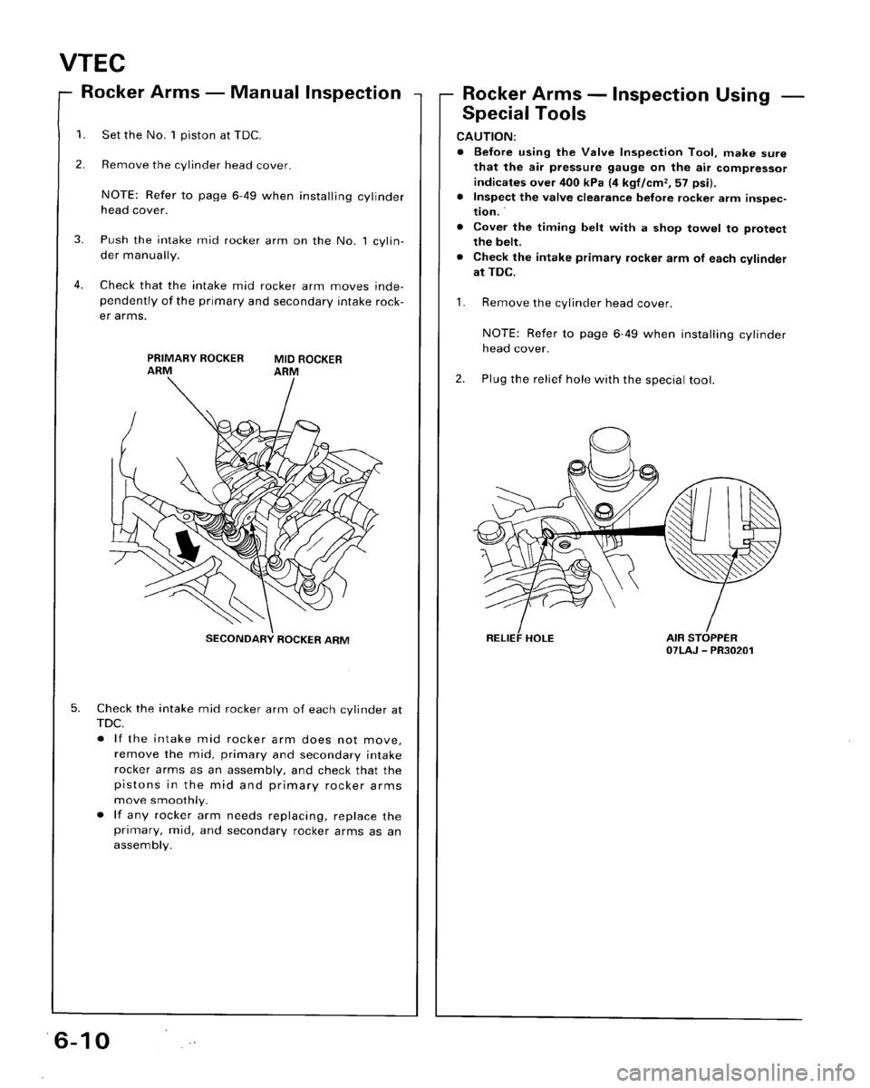 HONDA ACCORD 1995  Service Manual Online 