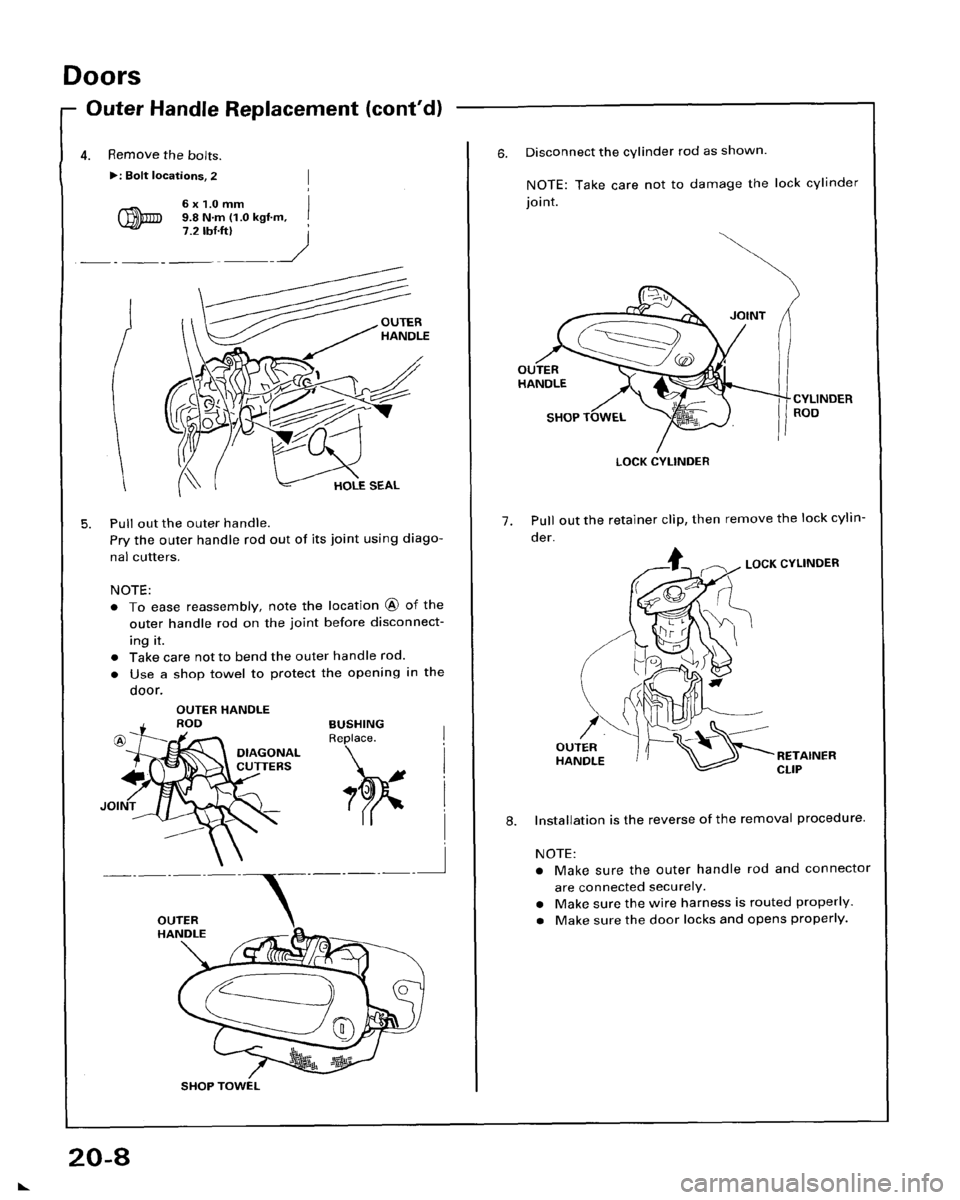 HONDA ACCORD 1995 Service Repair Manual HONDA ACCORD 1995 Service Repair Manual