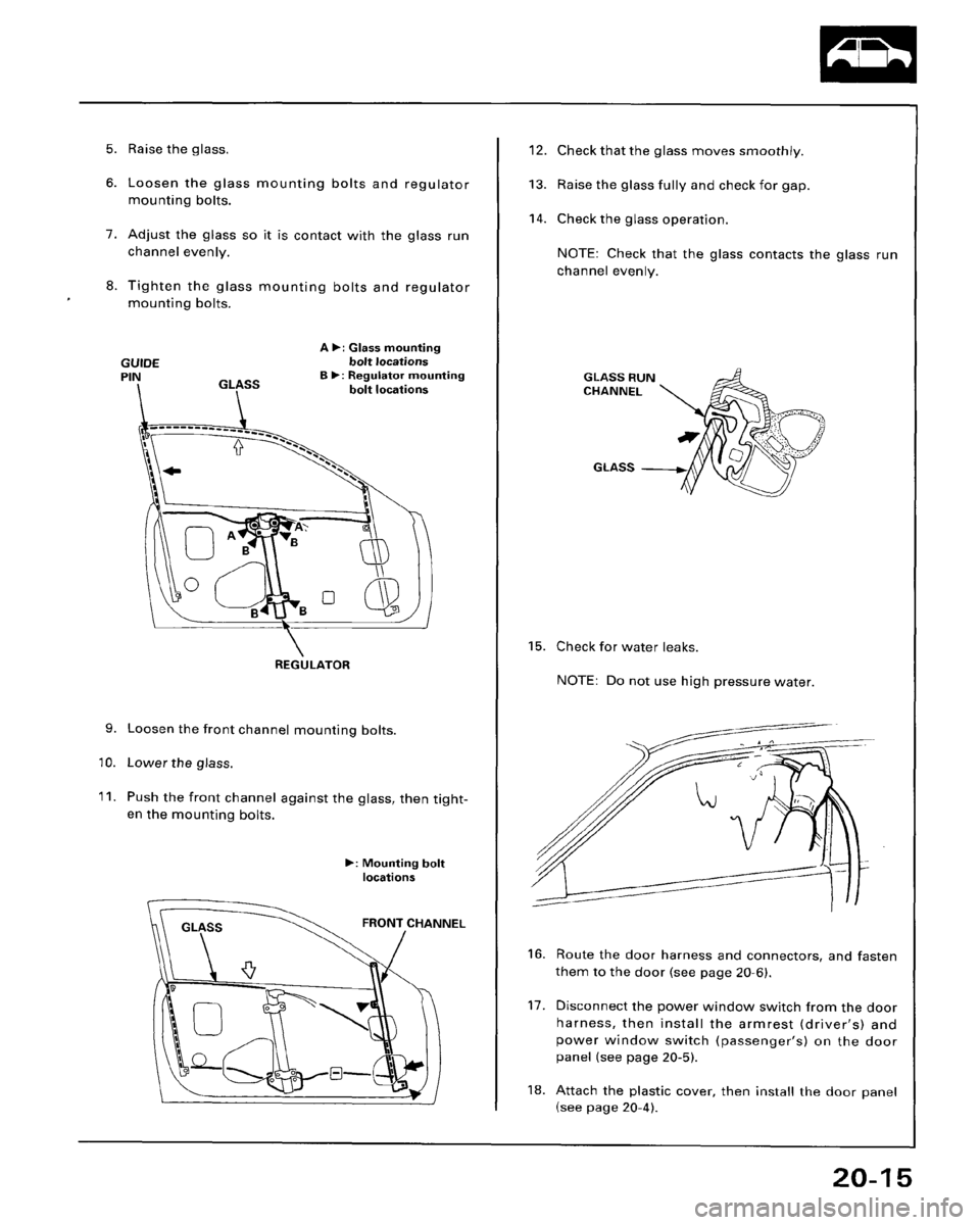 HONDA ACCORD 1995 Service Repair Manual HONDA ACCORD 1995 Service Repair Manual