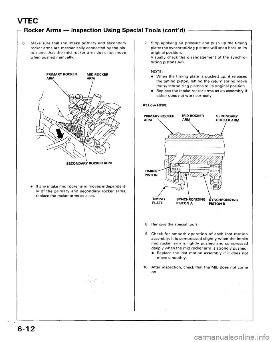 HONDA ACCORD 1995  Service Manual Online 