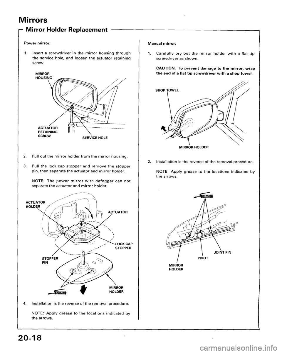 HONDA ACCORD 1995 Service Repair Manual HONDA ACCORD 1995 Service Repair Manual