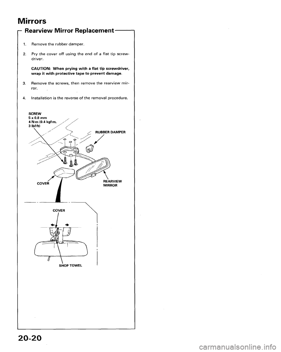 HONDA ACCORD 1995 Service Repair Manual HONDA ACCORD 1995 Service Repair Manual