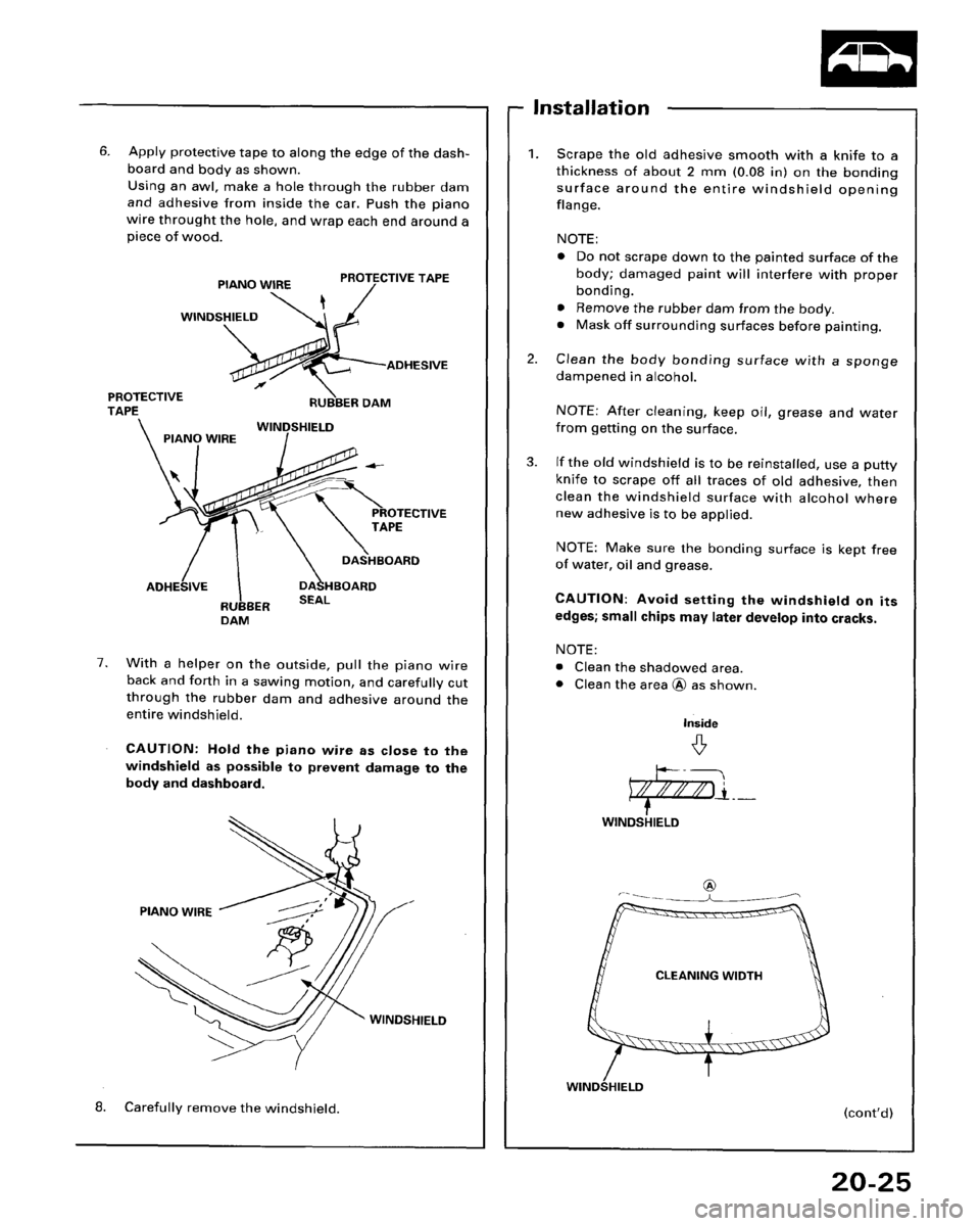 HONDA ACCORD 1995 Service Repair Manual HONDA ACCORD 1995 Service Repair Manual