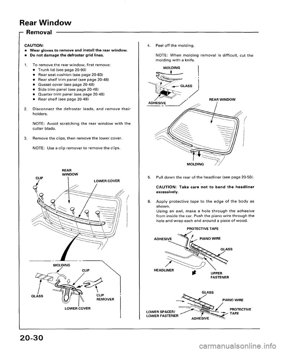 HONDA ACCORD 1995 Service Repair Manual HONDA ACCORD 1995 Service Repair Manual