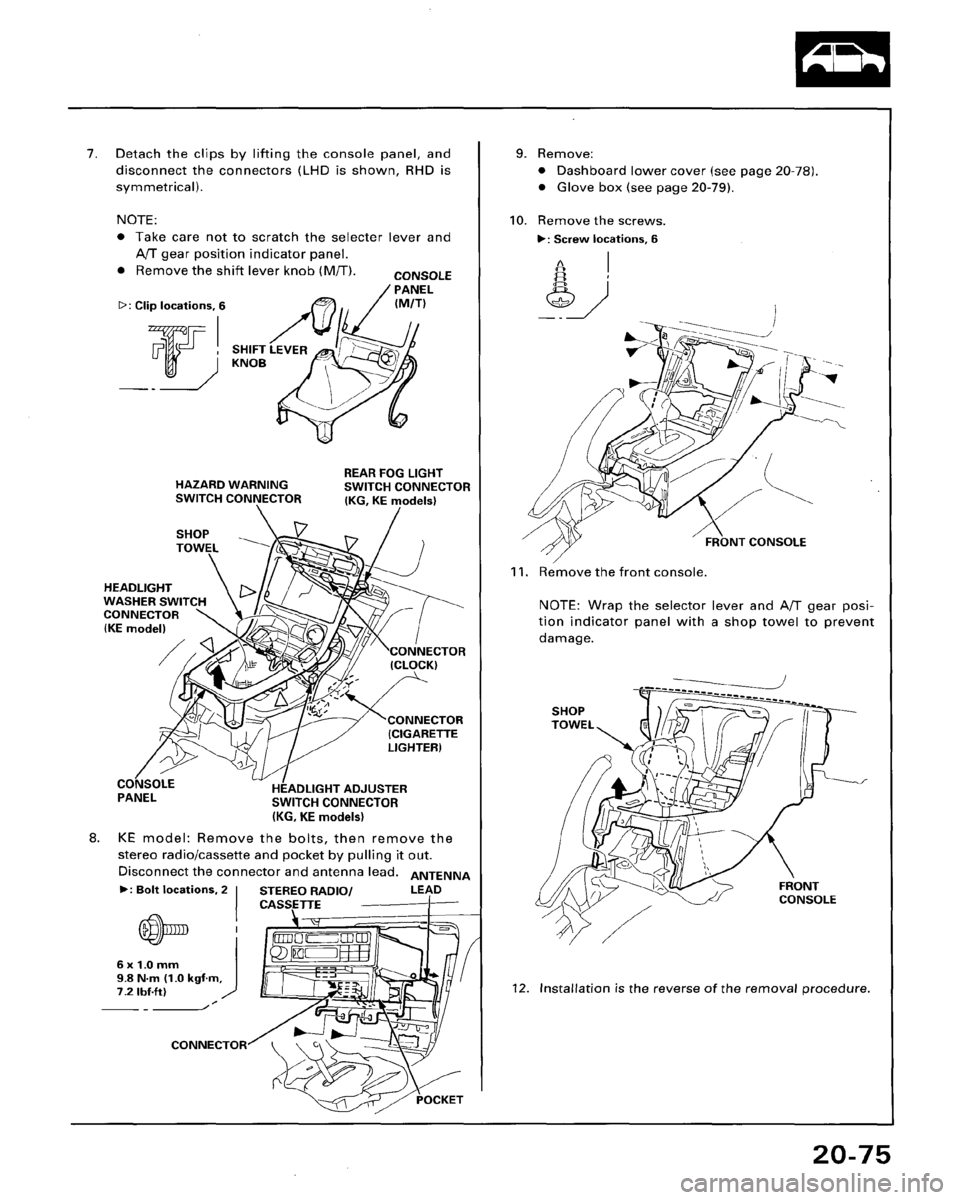 HONDA ACCORD 1995 Service Repair Manual HONDA ACCORD 1995 Service Repair Manual