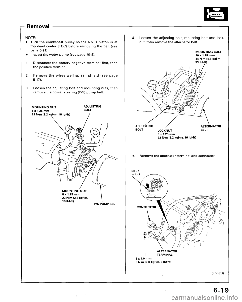 HONDA ACCORD 1995  Service Owners Manual 