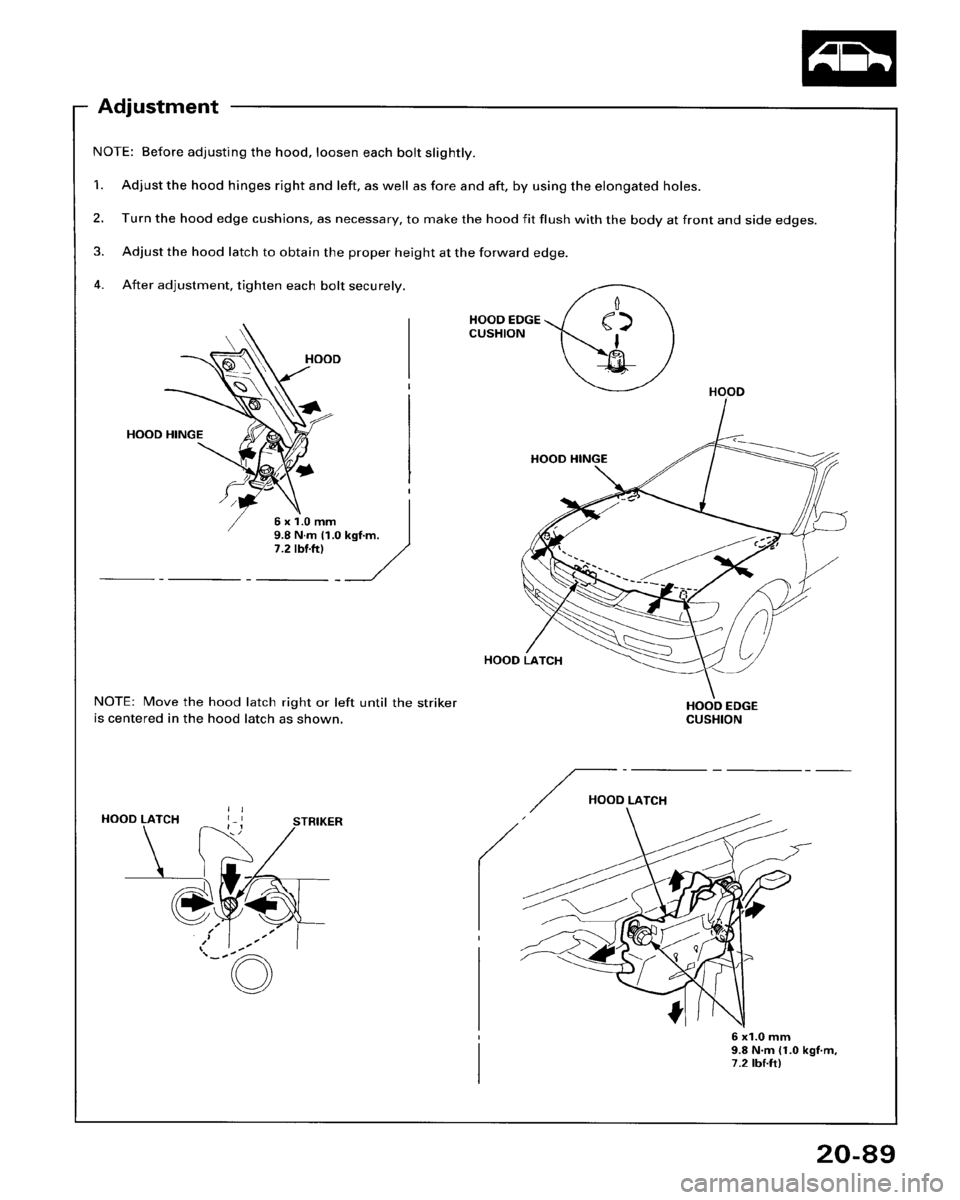 HONDA ACCORD 1995 Service Repair Manual HONDA ACCORD 1995 Service Repair Manual