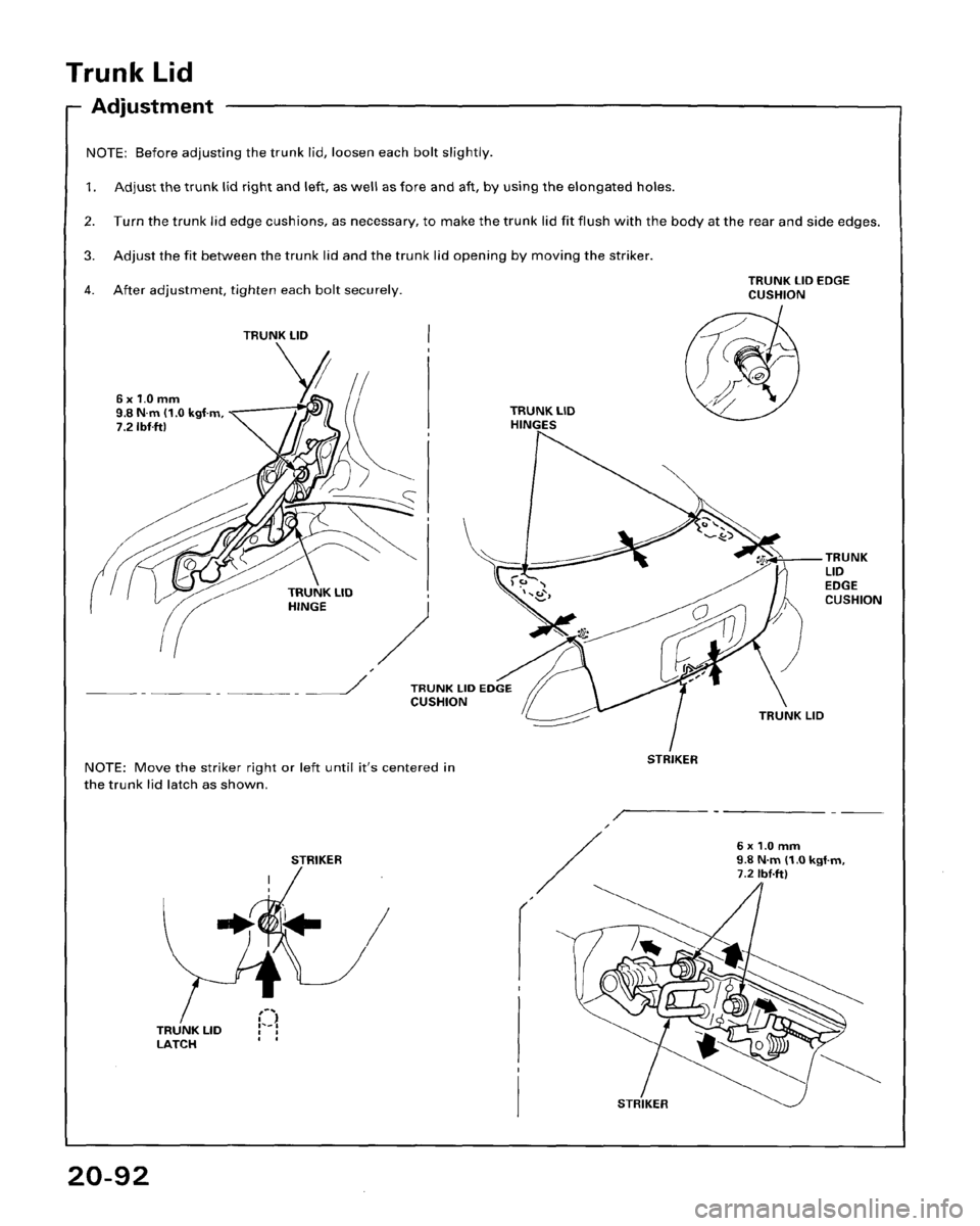 HONDA ACCORD 1995 Service Repair Manual HONDA ACCORD 1995 Service Repair Manual