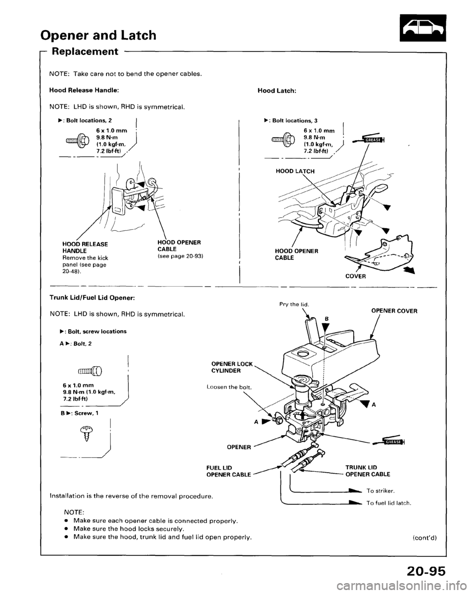 HONDA ACCORD 1995 Service Repair Manual HONDA ACCORD 1995 Service Repair Manual