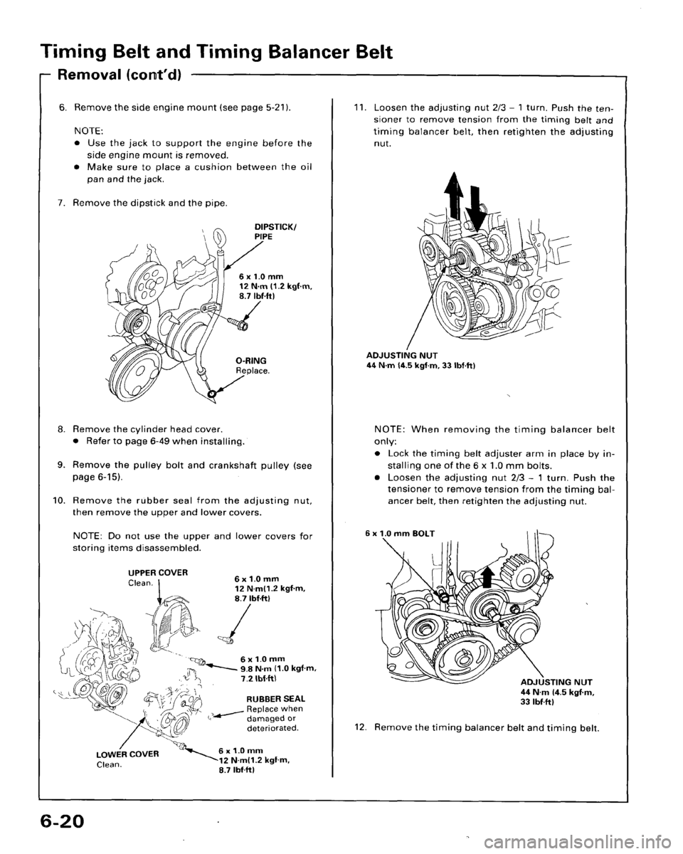 HONDA ACCORD 1995  Service Owners Manual 