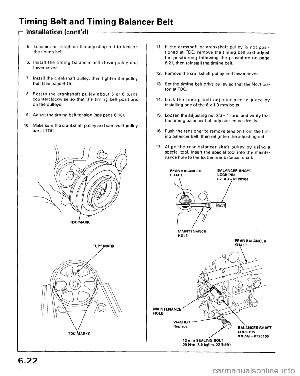 HONDA ACCORD 1995  Service Owners Manual 