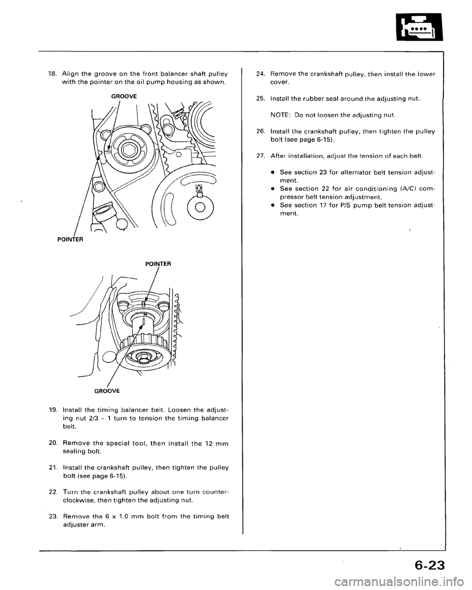 HONDA ACCORD 1995  Service Owners Manual 