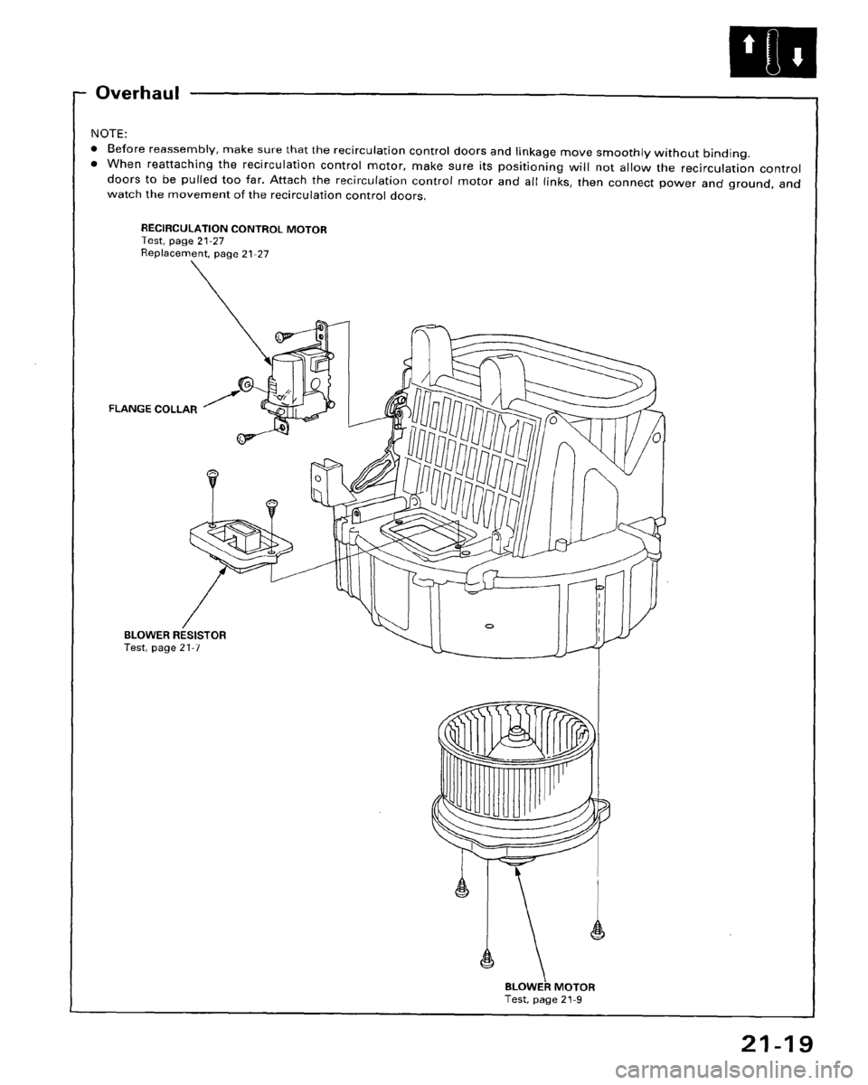 HONDA ACCORD 1995  Service Repair Manual 