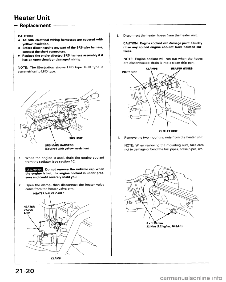 HONDA ACCORD 1995  Service Repair Manual 