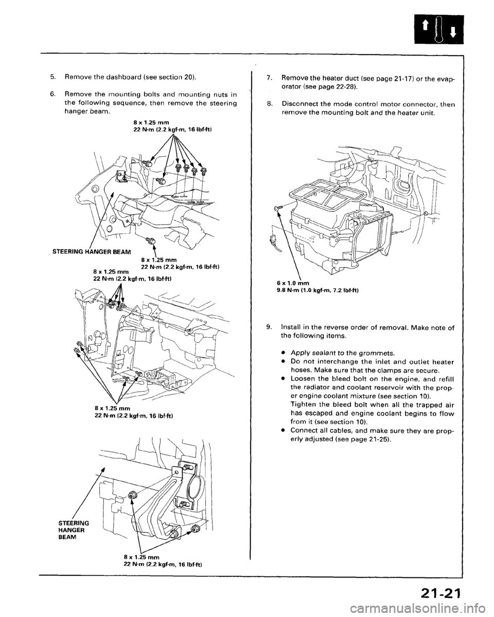 HONDA ACCORD 1995  Service Repair Manual 