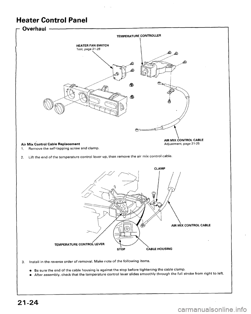HONDA ACCORD 1995  Service Repair Manual 