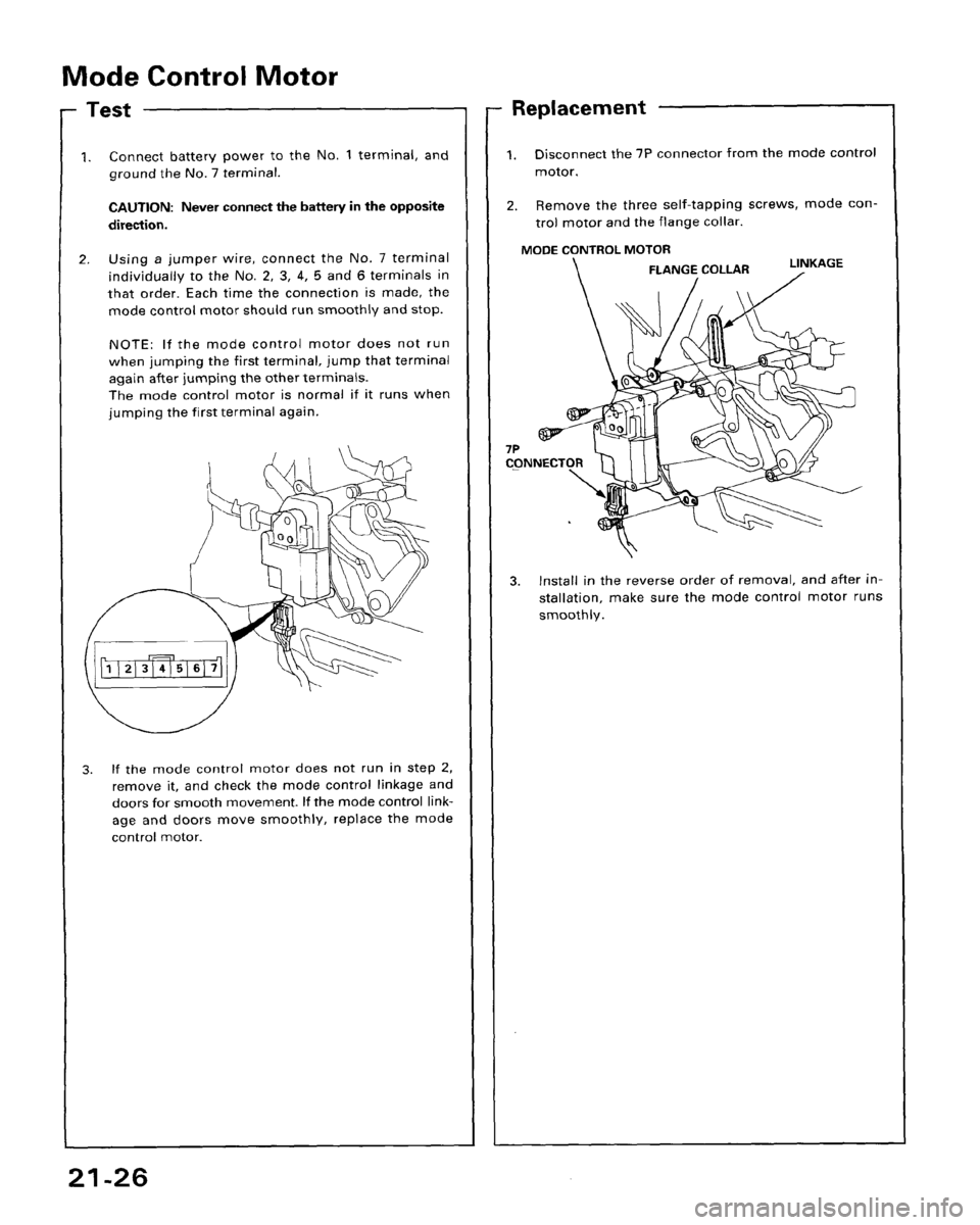 HONDA ACCORD 1995  Service Repair Manual 