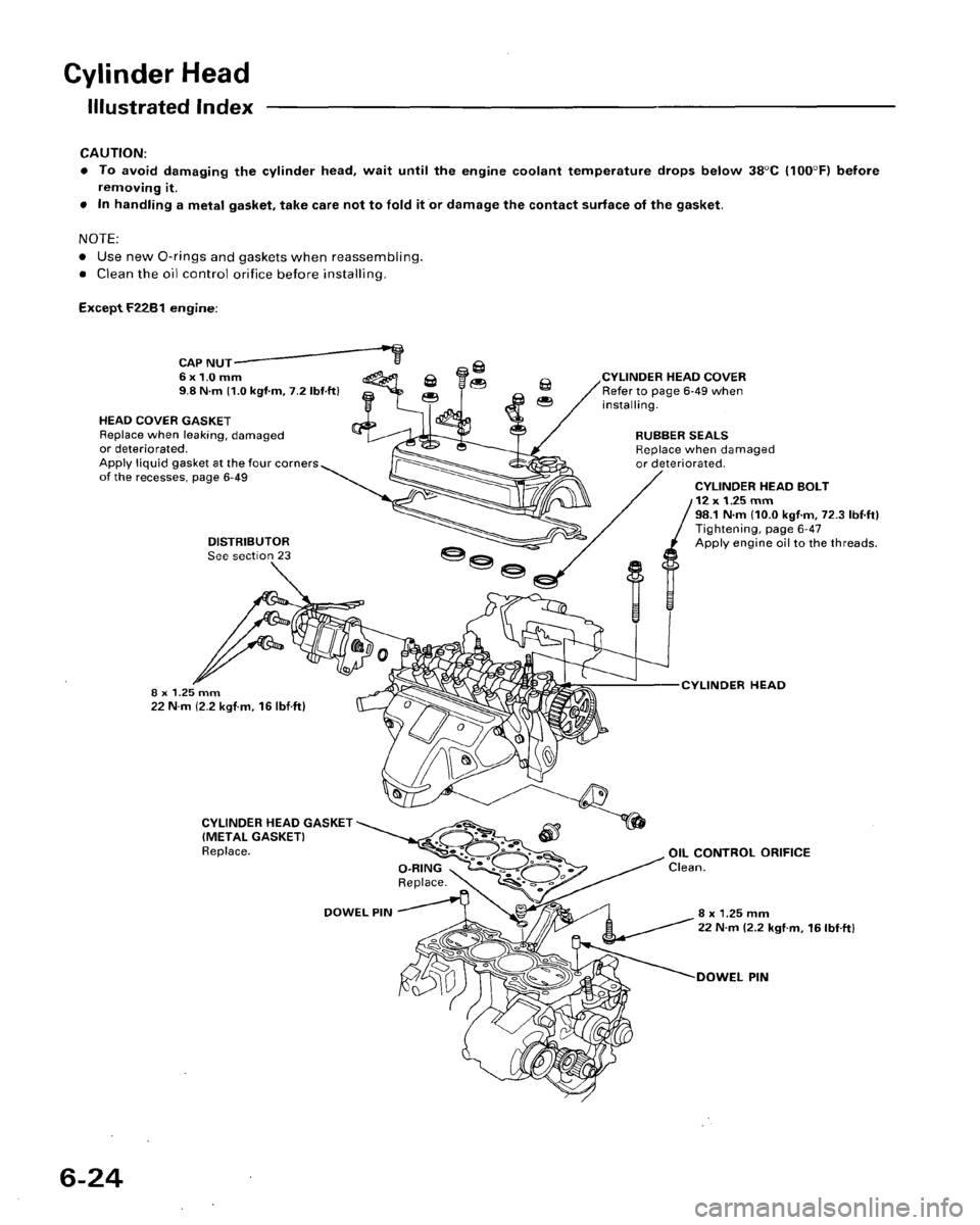HONDA ACCORD 1995  Service Owners Manual 