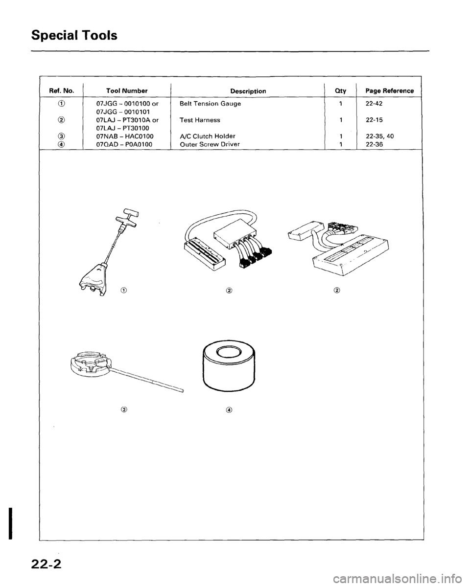 HONDA ACCORD 1995  Service Repair Manual 