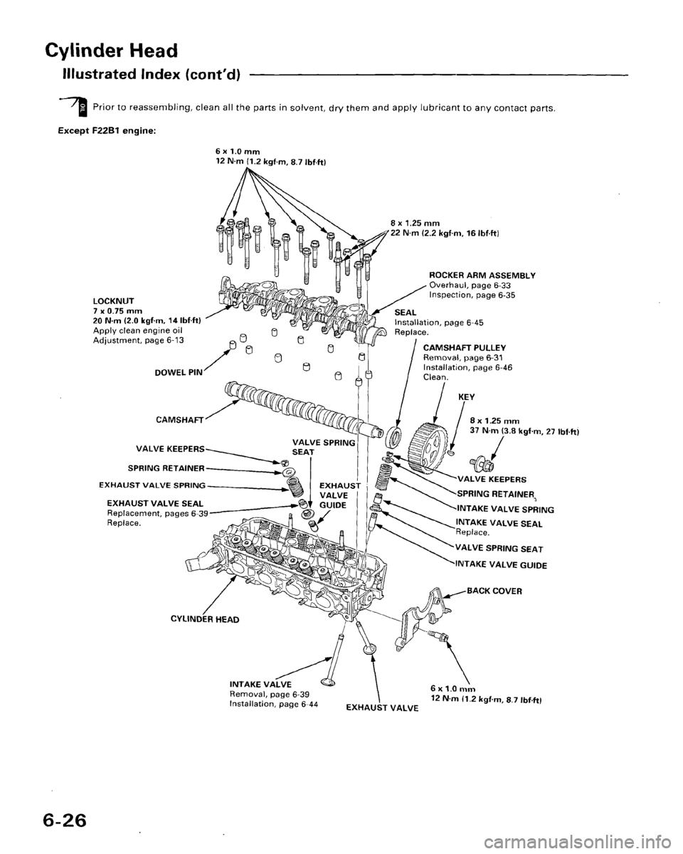 HONDA ACCORD 1995  Service Owners Manual 