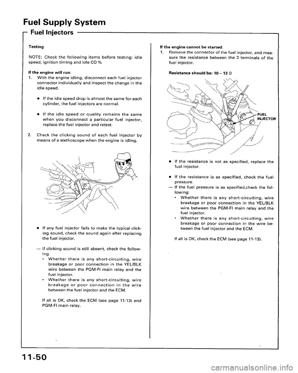 HONDA ACCORD 1996  Service Manual Supplement 