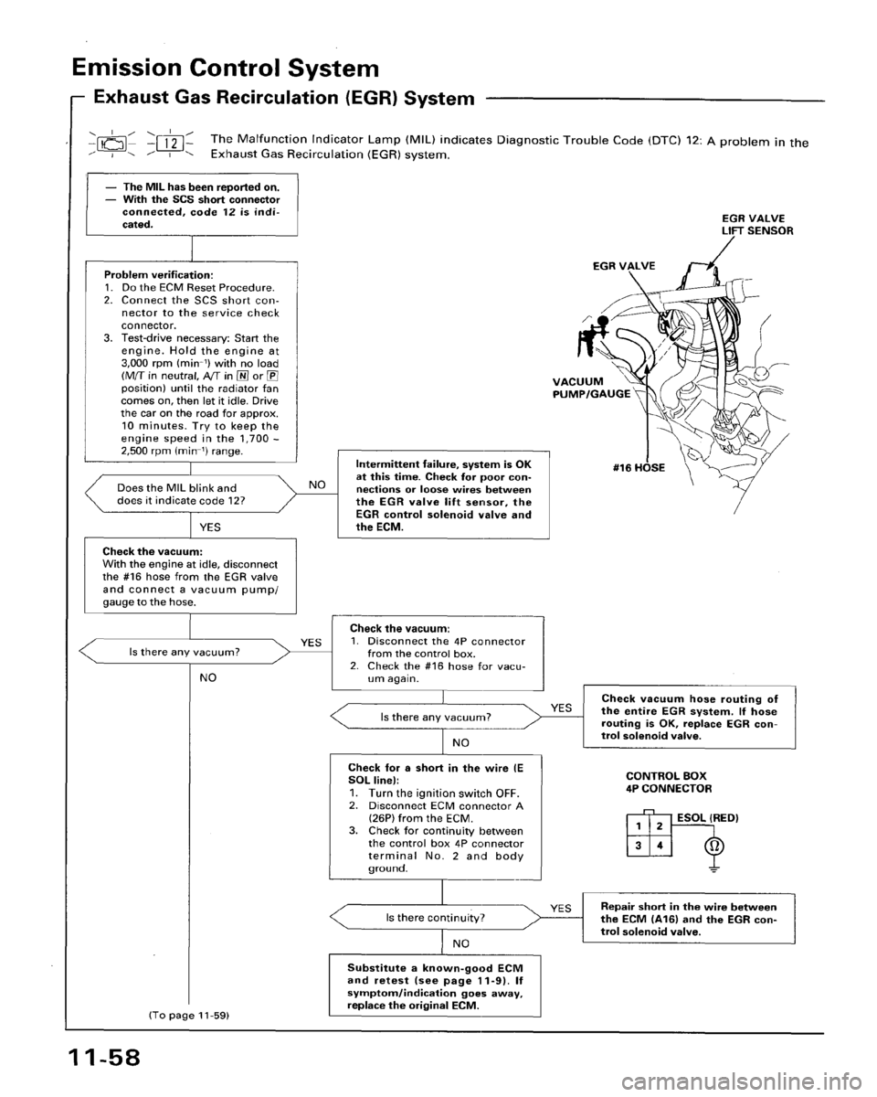 HONDA ACCORD 1996  Service Manual Supplement 