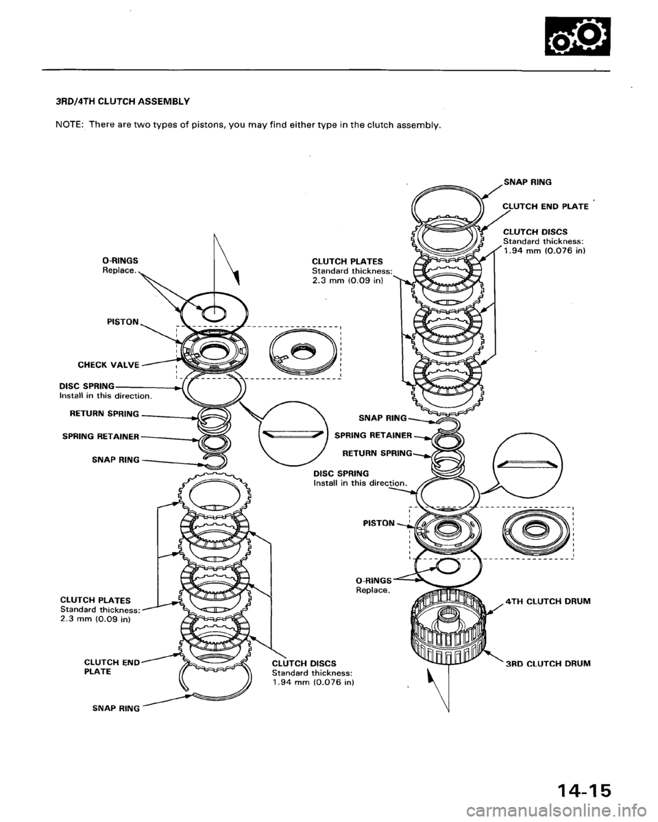 HONDA ACCORD 1996 Service Manual Supplement HONDA ACCORD 1996 Service Manual Supplement