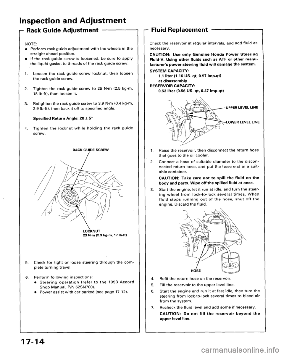 HONDA ACCORD 1996 Service Manual Supplement HONDA ACCORD 1996 Service Manual Supplement