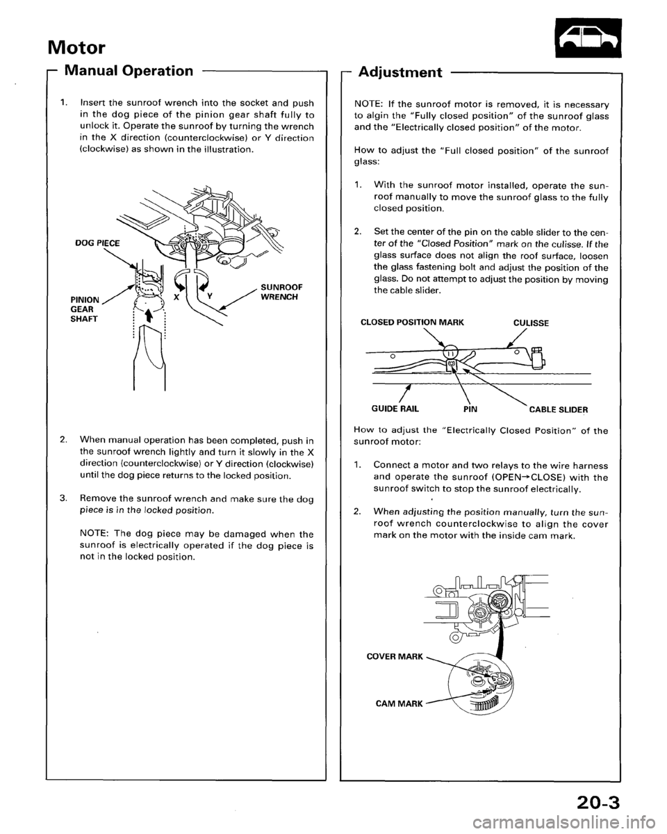 HONDA ACCORD 1996 Service Manual Supplement HONDA ACCORD 1996 Service Manual Supplement