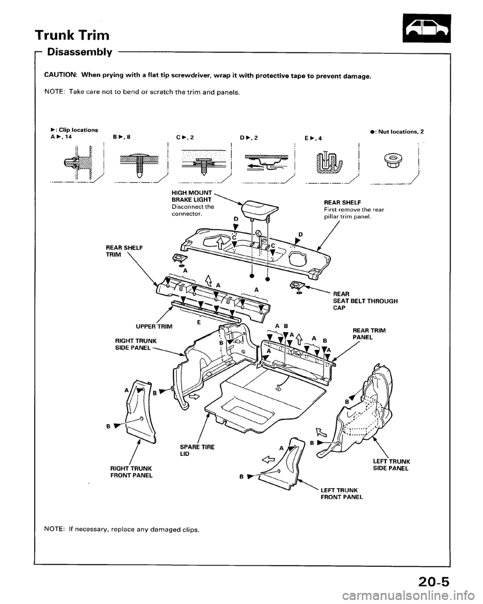HONDA ACCORD 1996 Service Manual Supplement HONDA ACCORD 1996 Service Manual Supplement