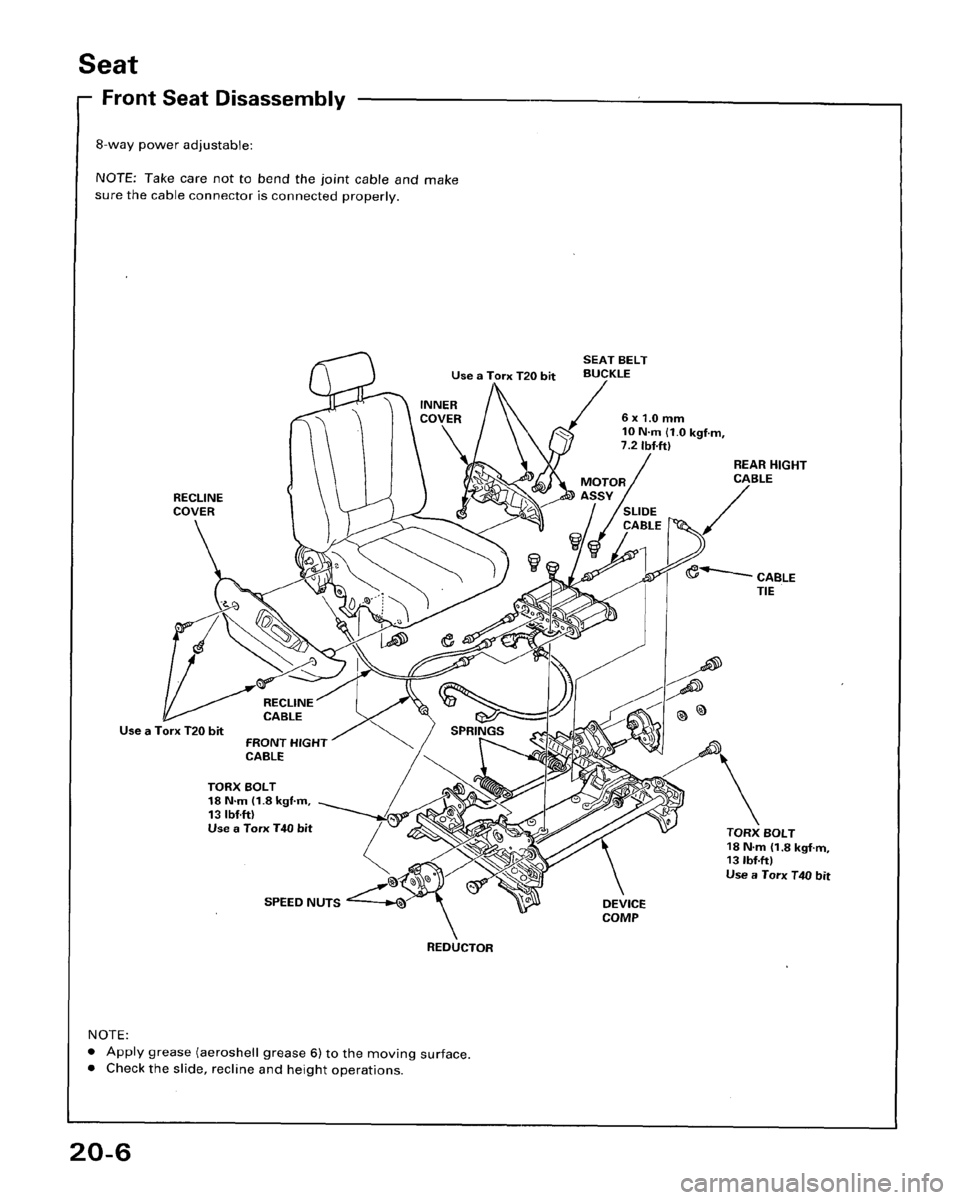 HONDA ACCORD 1996 Service Manual Supplement HONDA ACCORD 1996 Service Manual Supplement