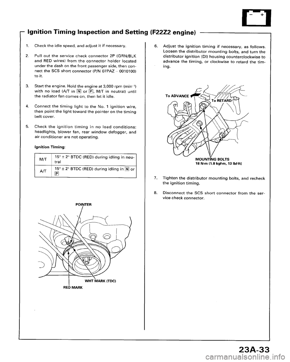 HONDA ACCORD 1996 Service Manual Supplement HONDA ACCORD 1996 Service Manual Supplement